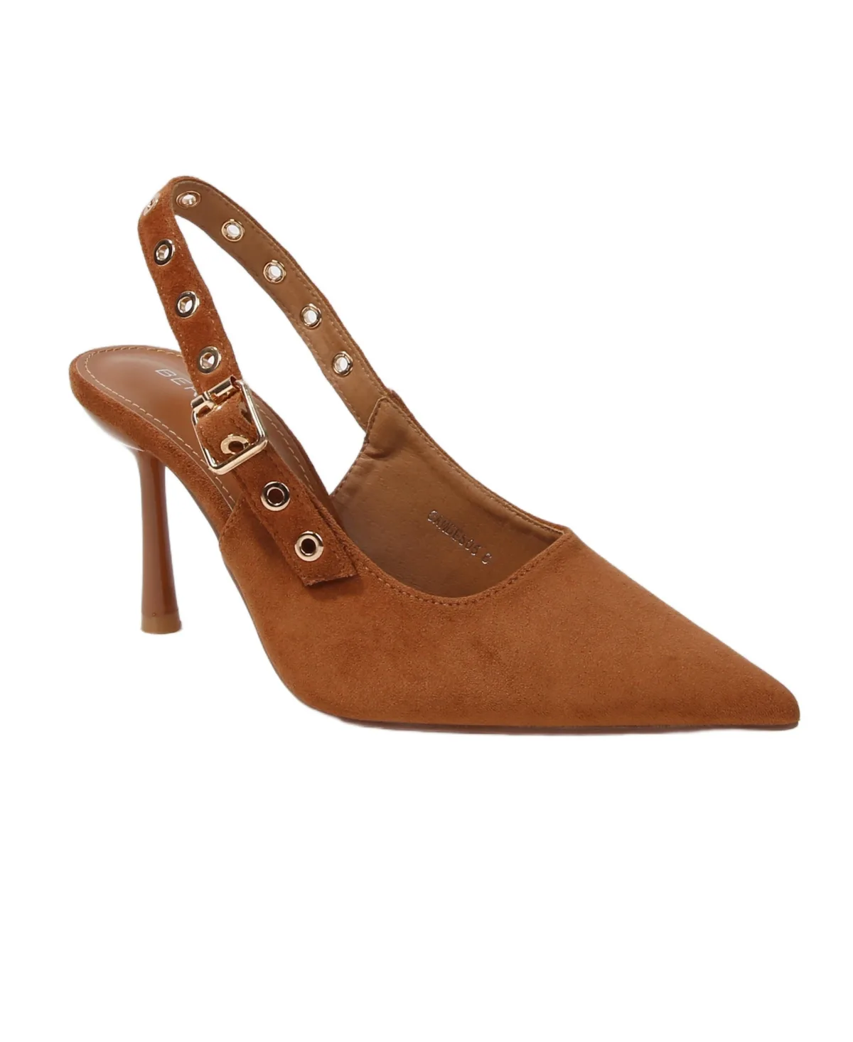 Candes Microfiber Suede Slingback Pumps by Berness