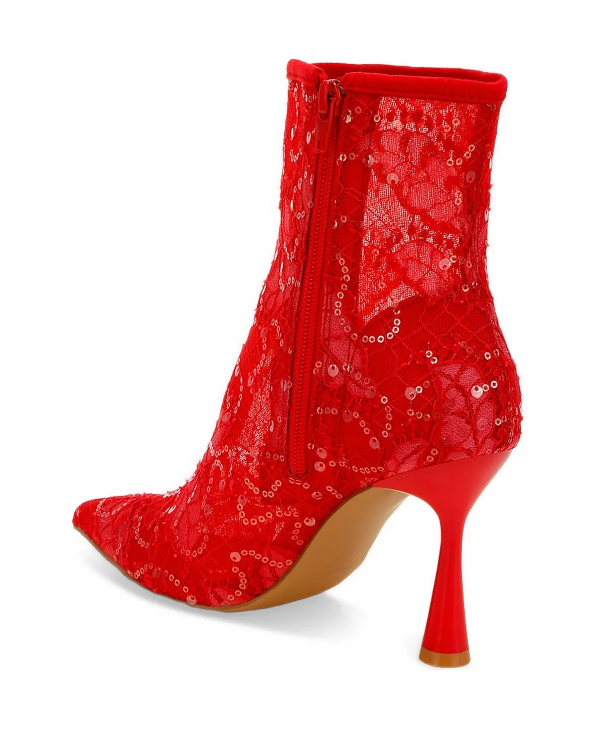 Samia Sequin Lace Boots by Rag & Co
