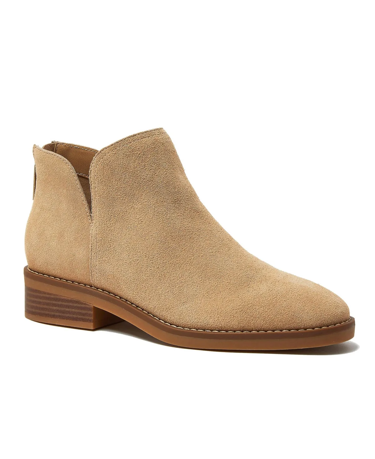 Essential Zip Up Ankle Booties by Lands' End