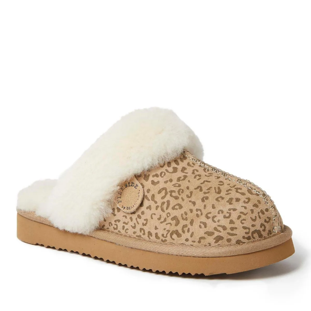 Fireside by Dearfoams Sydney Genuine Shearling Scuff Slipper by Dearfoams