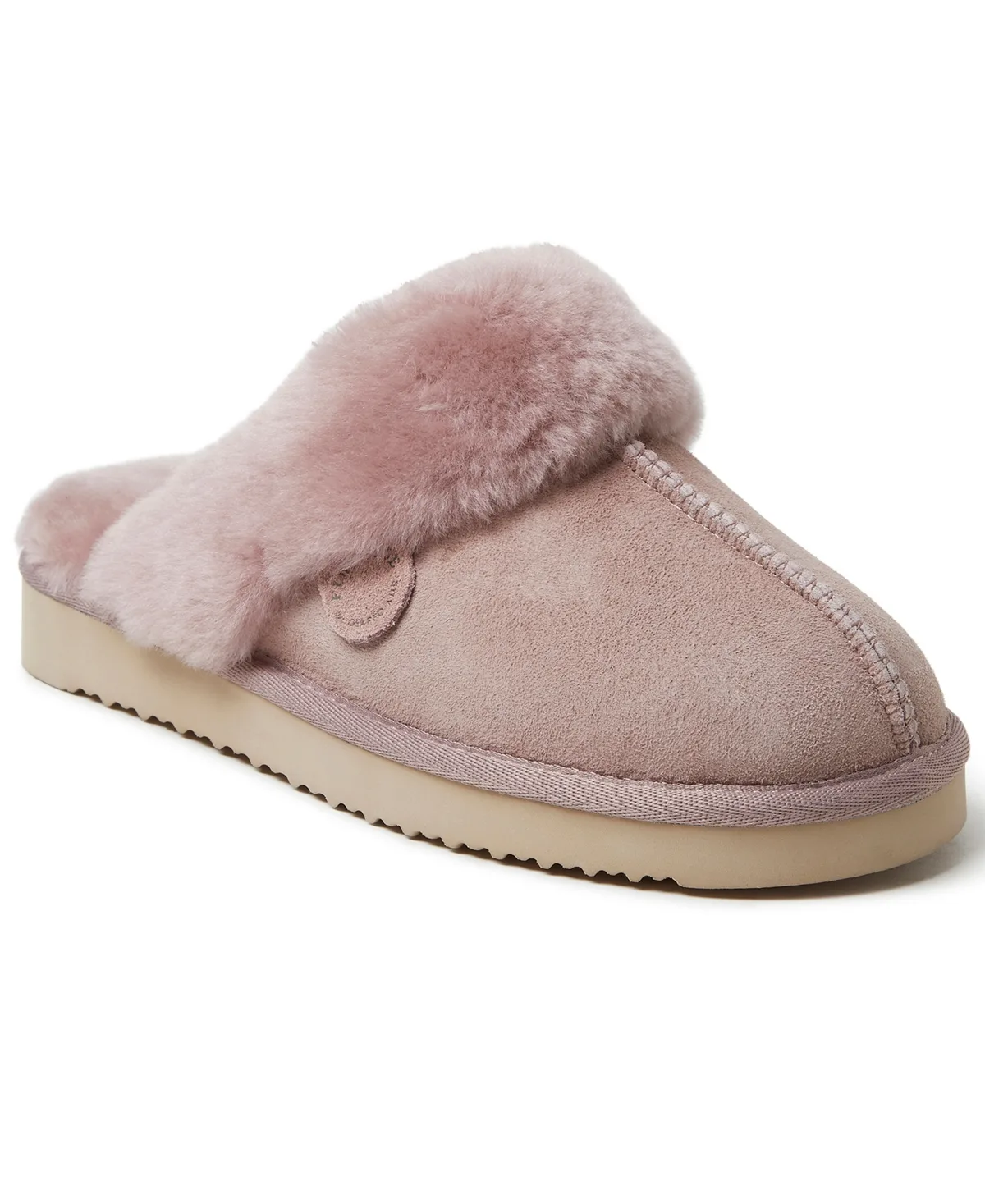 Fireside by Dearfoams Sydney Genuine Shearling Scuff Slipper