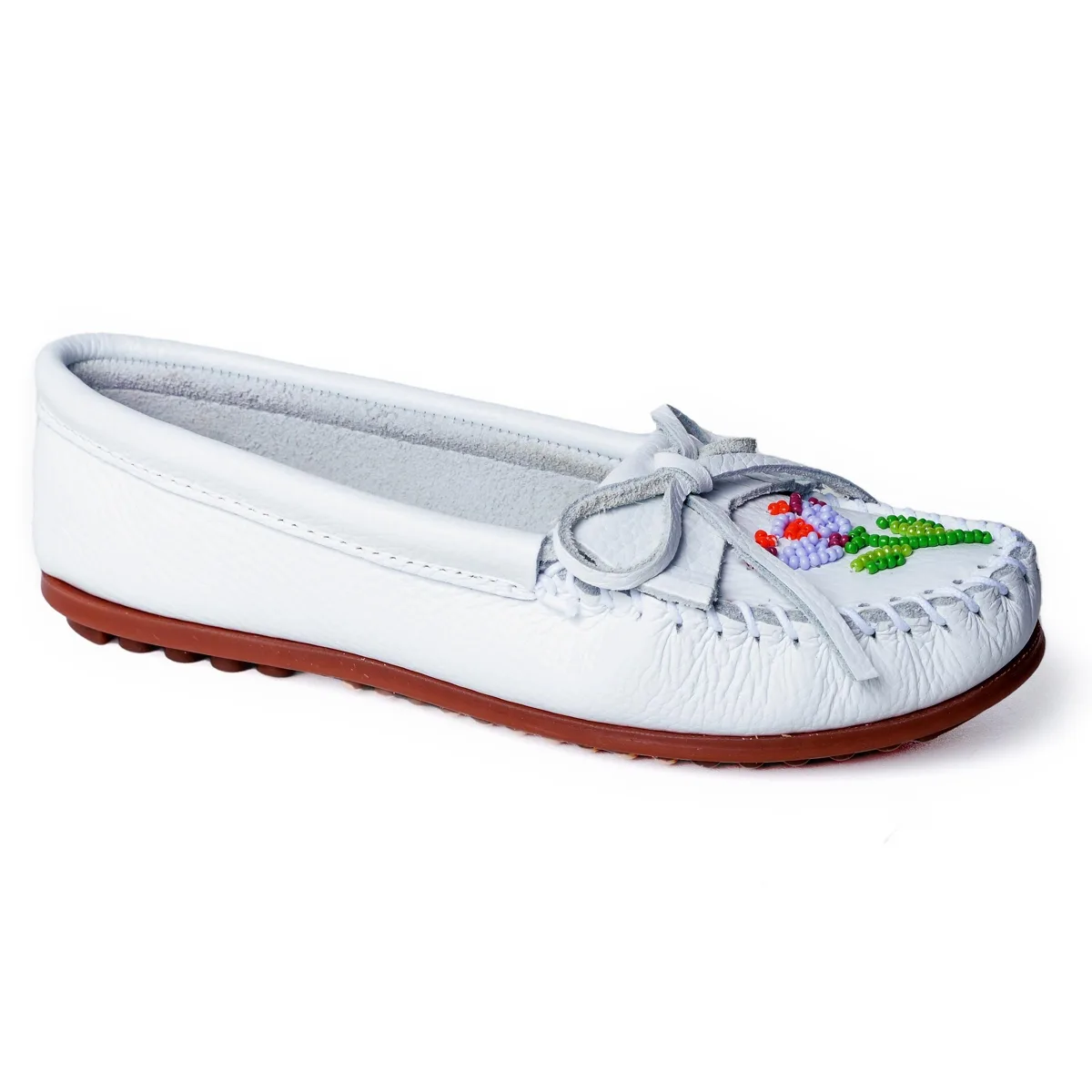Ziigwan Waabigwan Beaded Moccasins by Minnetonka