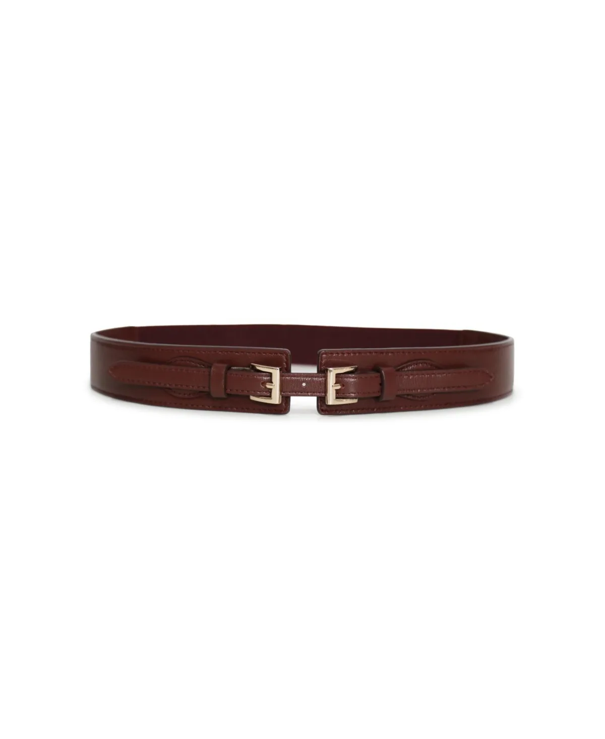 London Fog Leather Waist Belt by Belle & Bloom