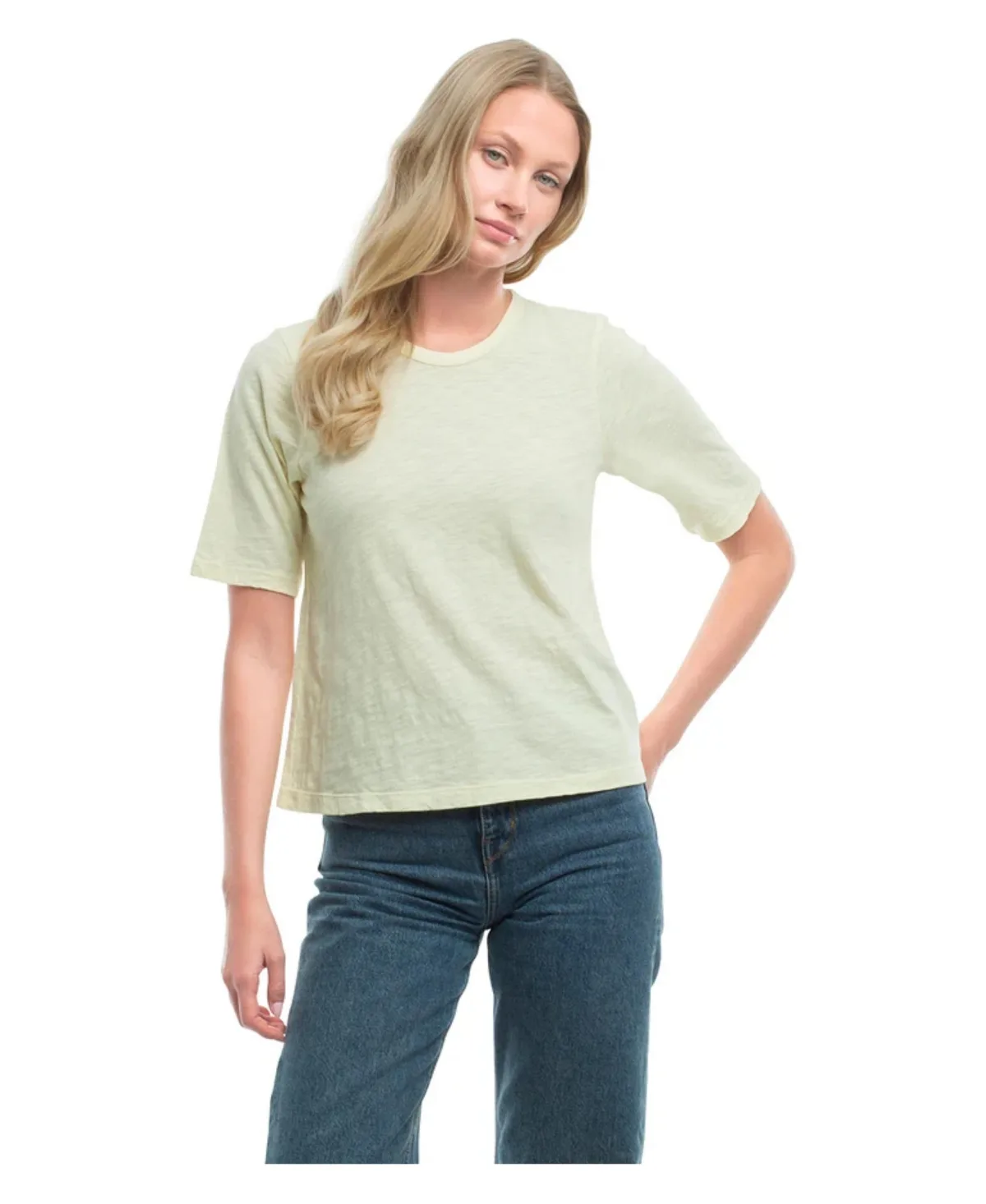 Baby Fit Elbow Sleeve Tee