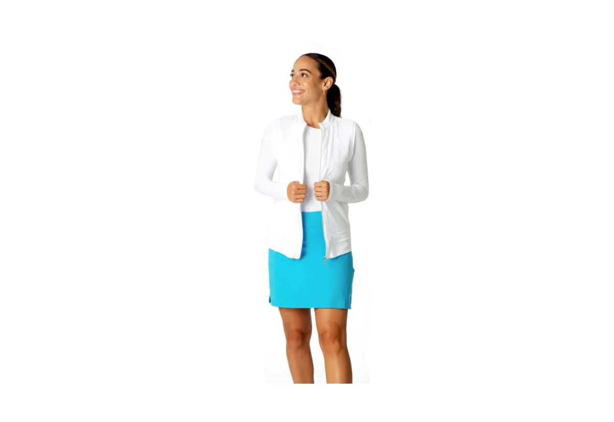 Crushed Velvet Golf Vest by Sofibella