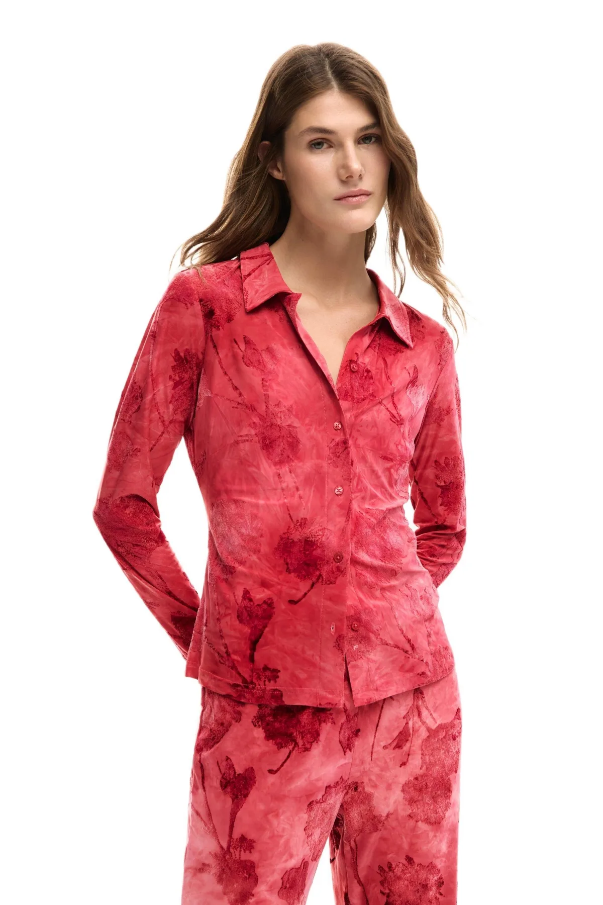 Flocked Shirt by Desigual