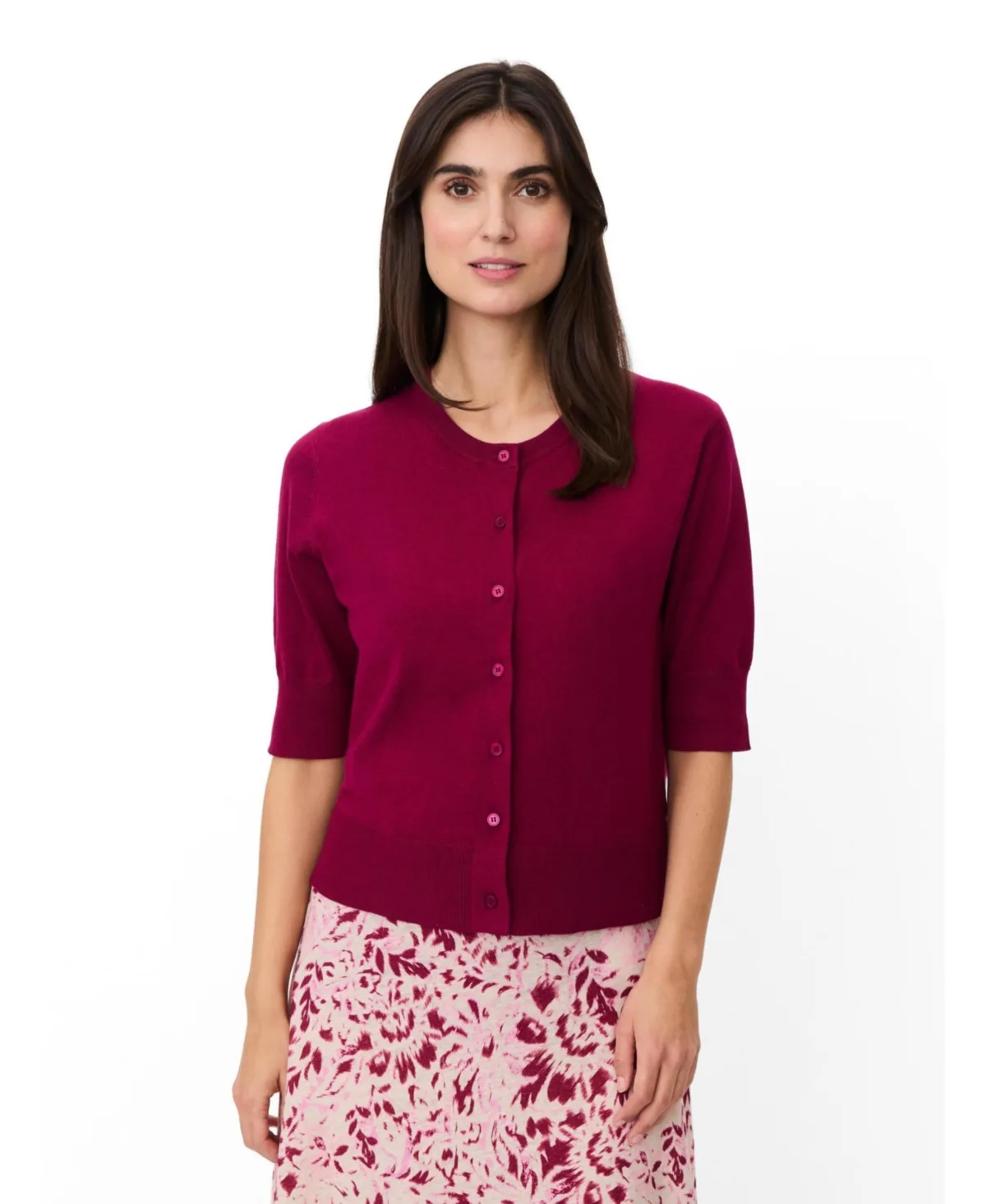 Malopus Half-Sleeve Knitted Cardigan by Masai Copenhagen