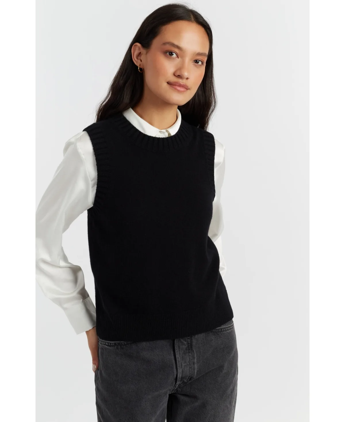 Wool Cashmere Tank by Chinti & Parker