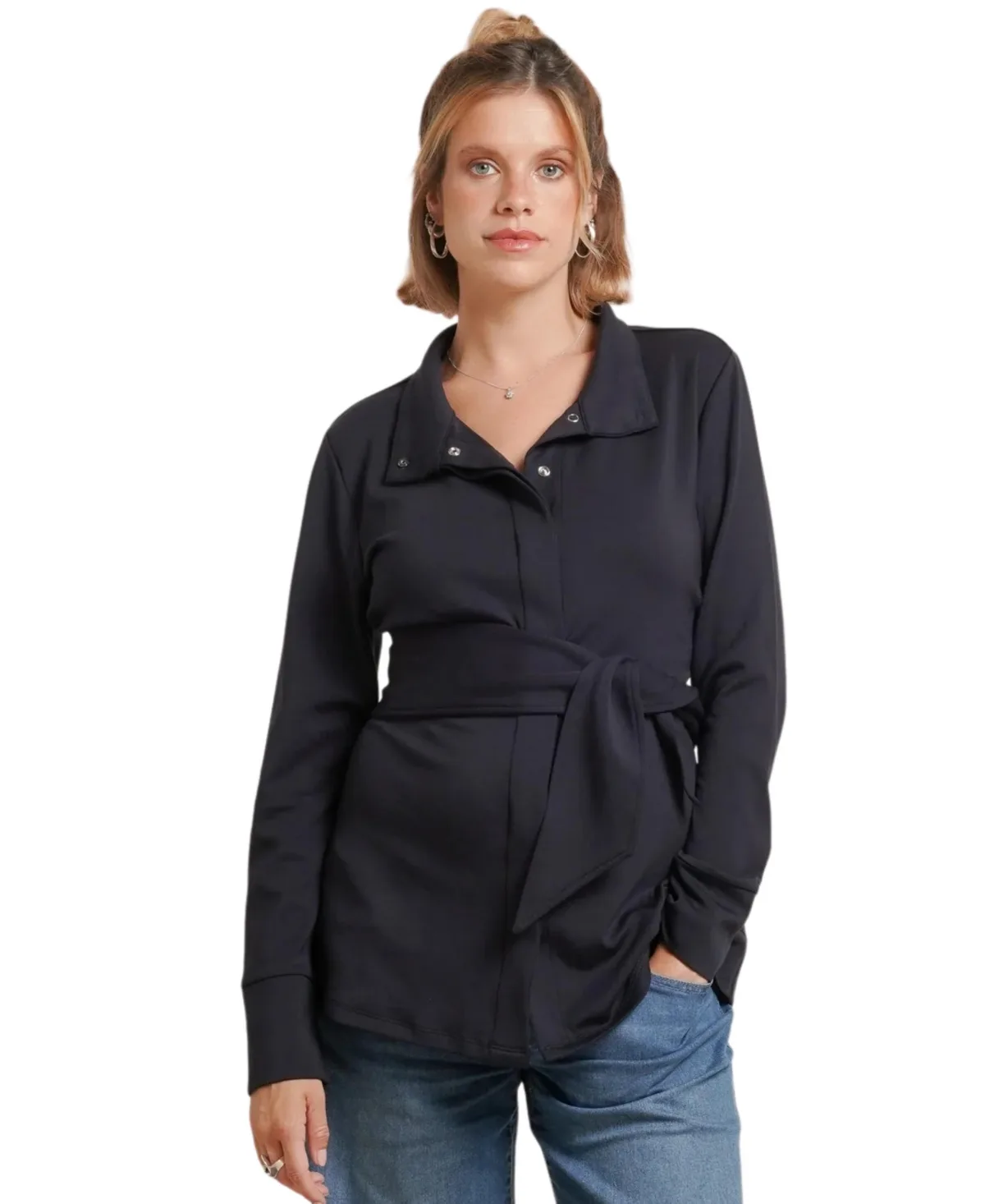 Elevated Lounge Jacket by Nom Maternity