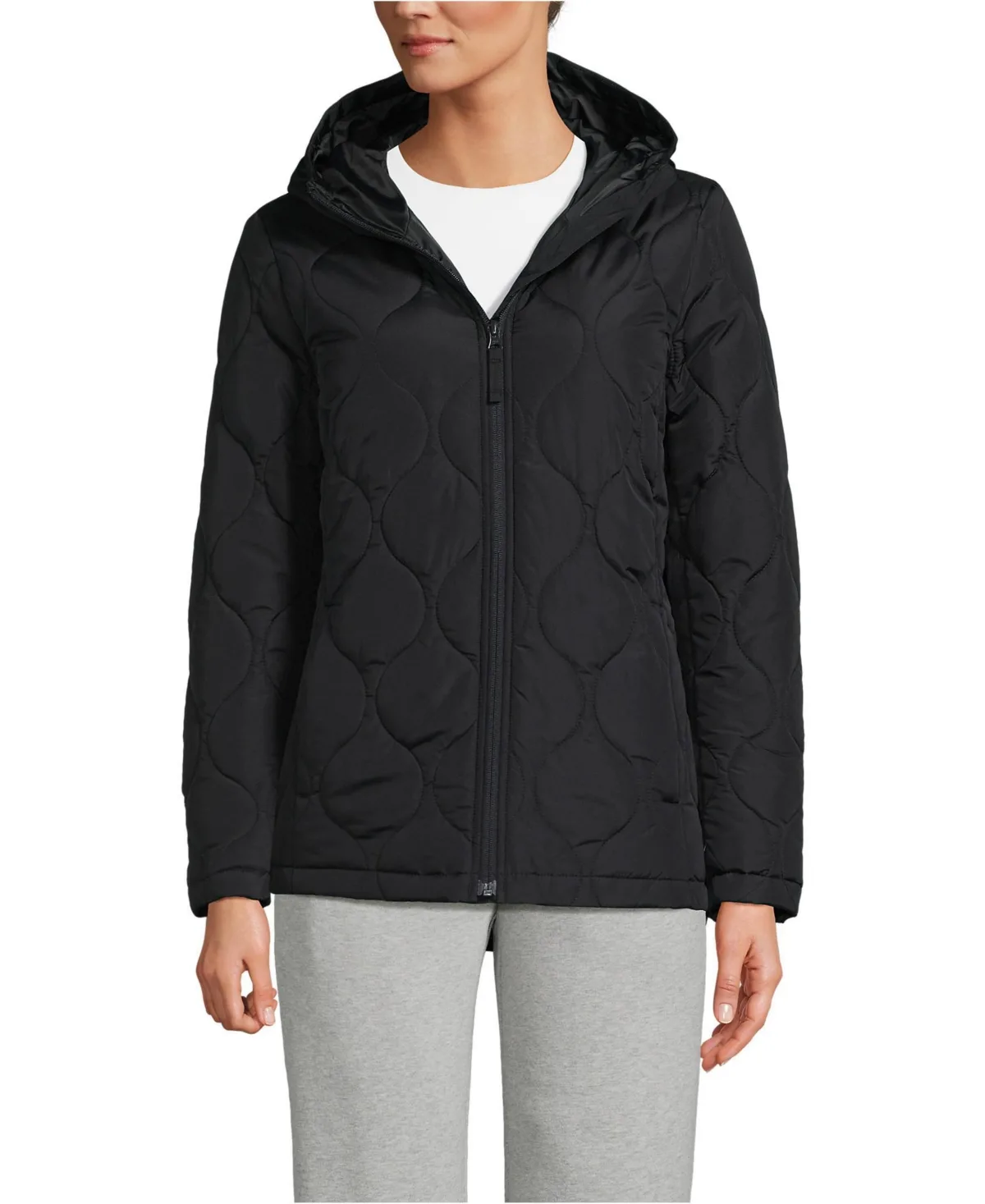 FeatherFree Quilted Insulated Jacket by Lands' End