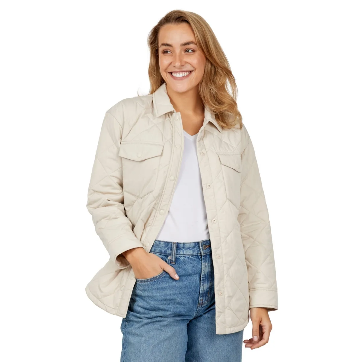 Trailblazer Quilted Shacket by Free Country