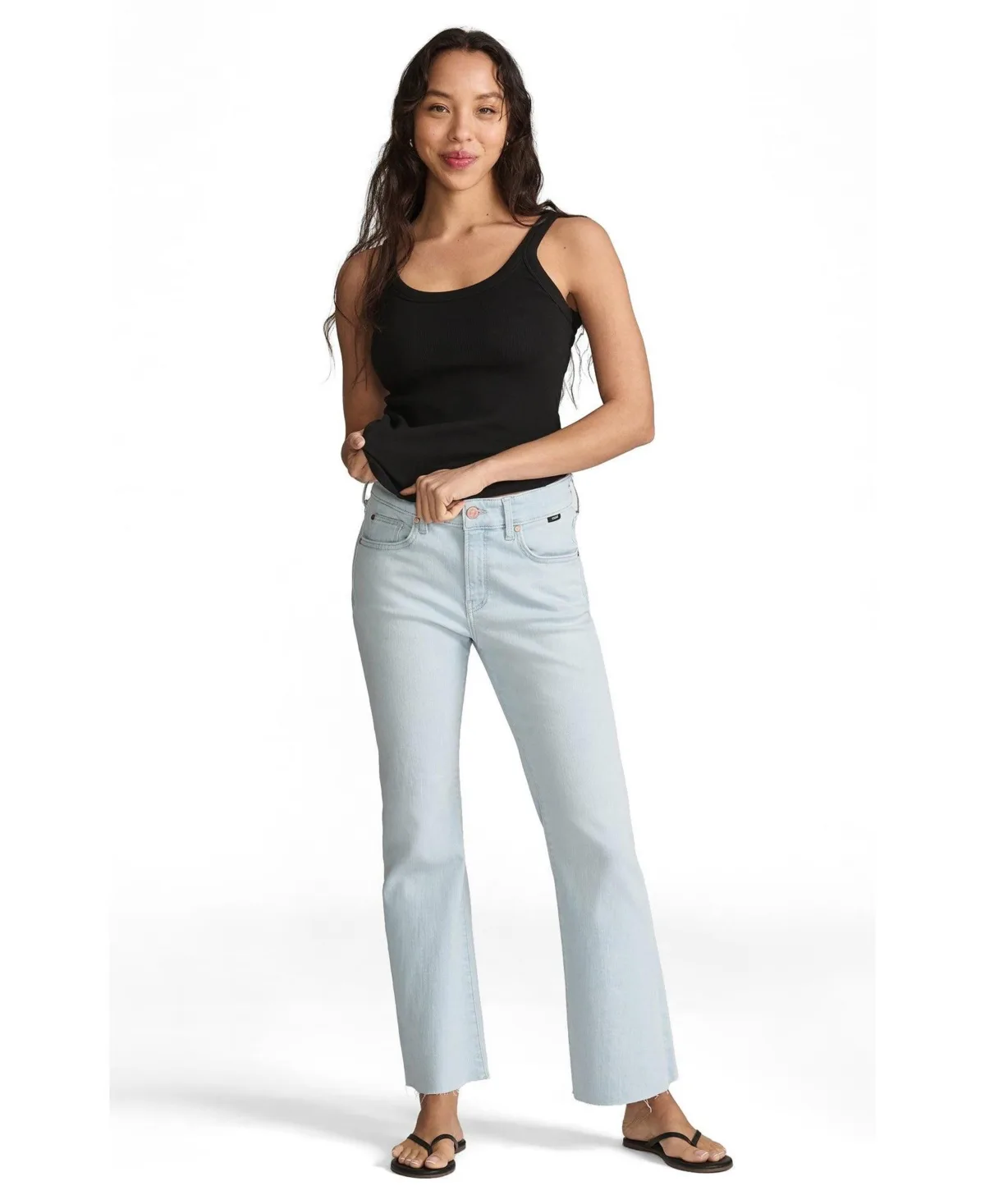 Vicky Mid Rise Bootcut Jeans by Mavi Jeans
