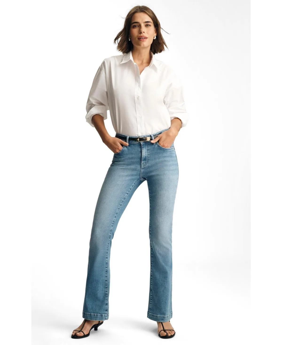 Sydney High Rise Flare Flare by Mavi Jeans