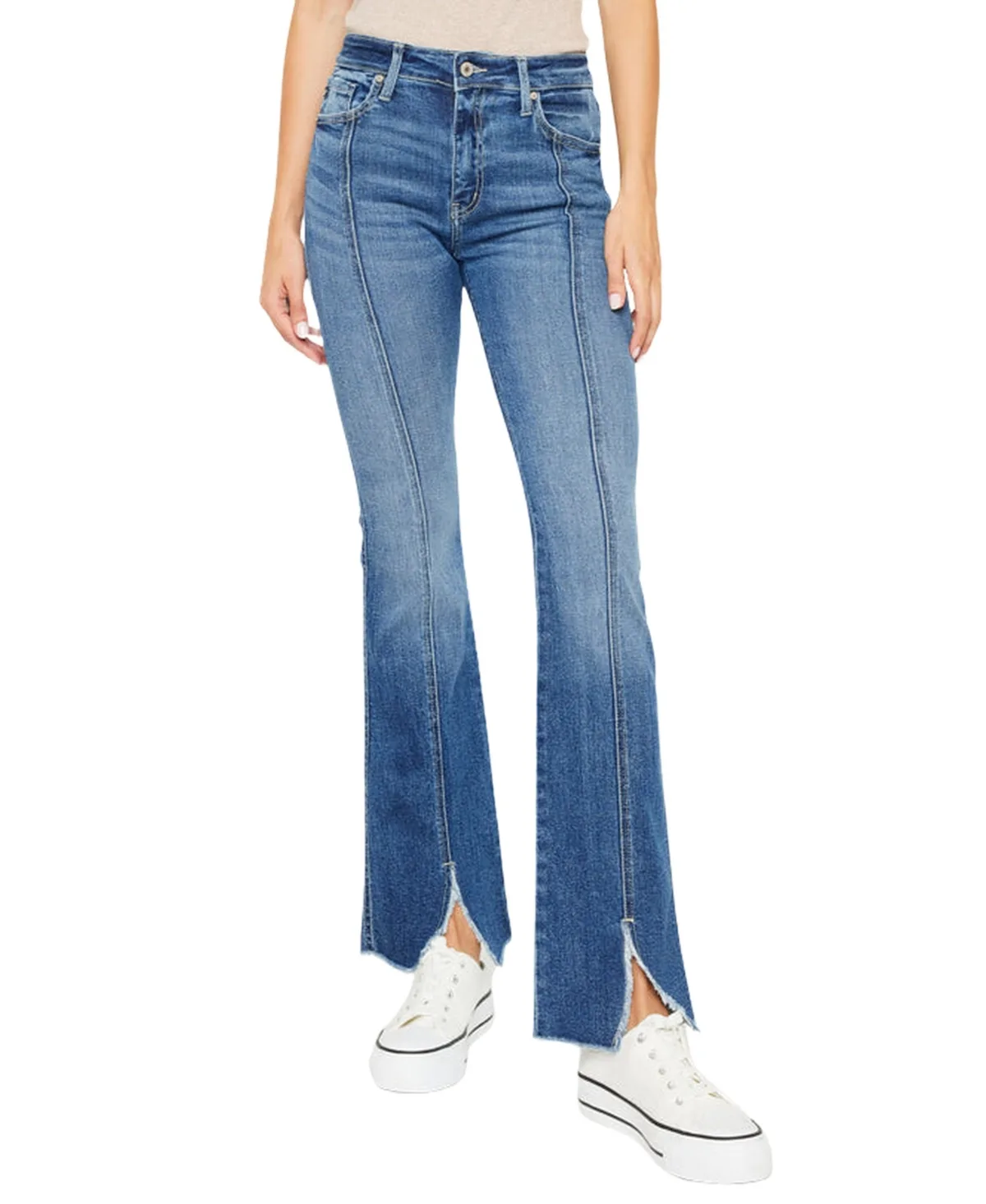 Citrine High Rise Bootcut Jeans