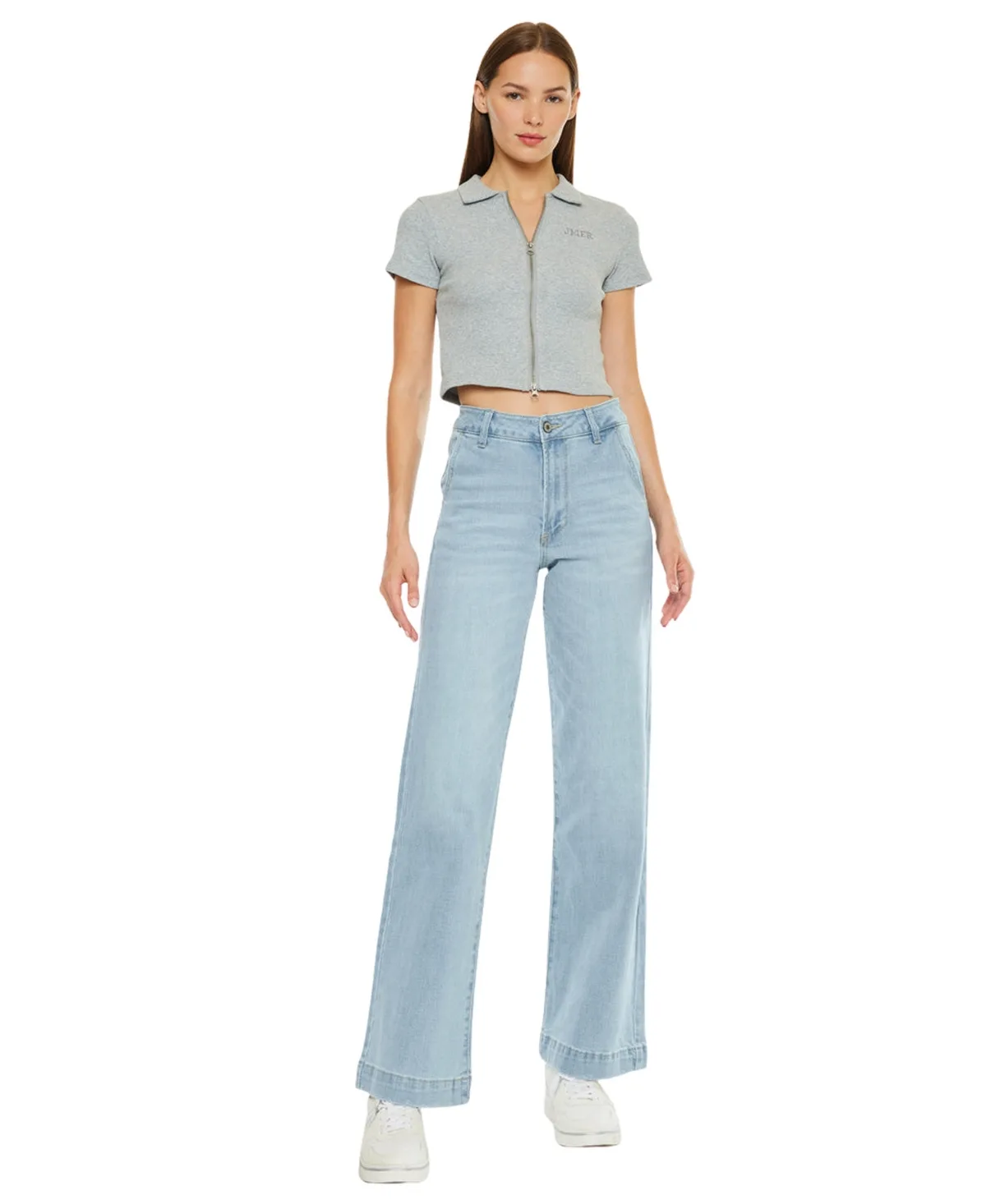 Celine Ultra High-Rise Wide Jeans by Kancan