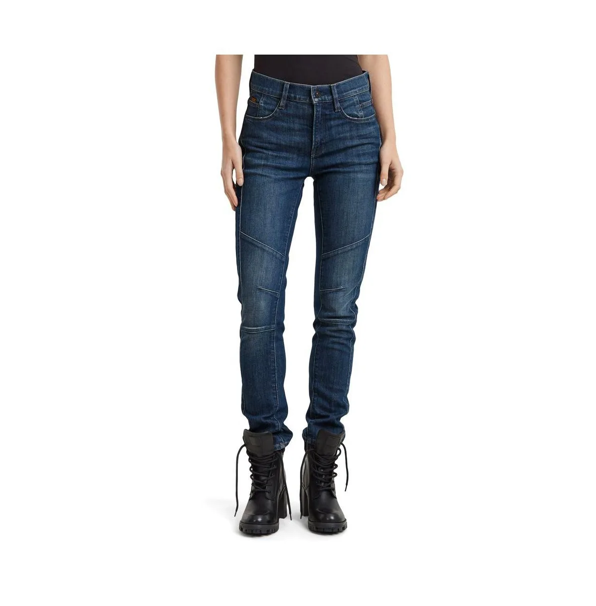 Ace 2 Biker Slim Straight Jeans by G-star