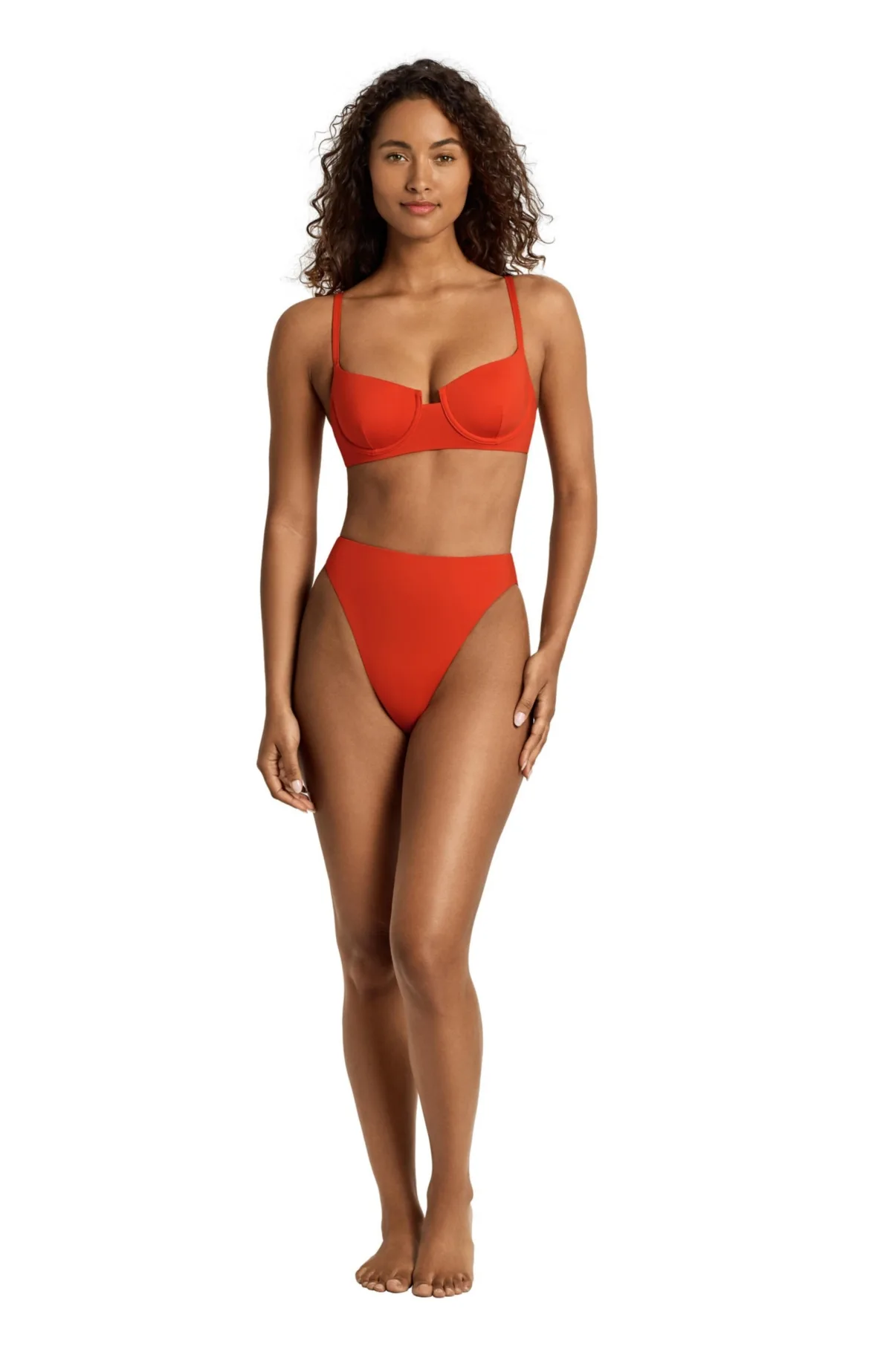 Notch Underwire Bralette Swimsuit Top by Lauren Ralph Lauren