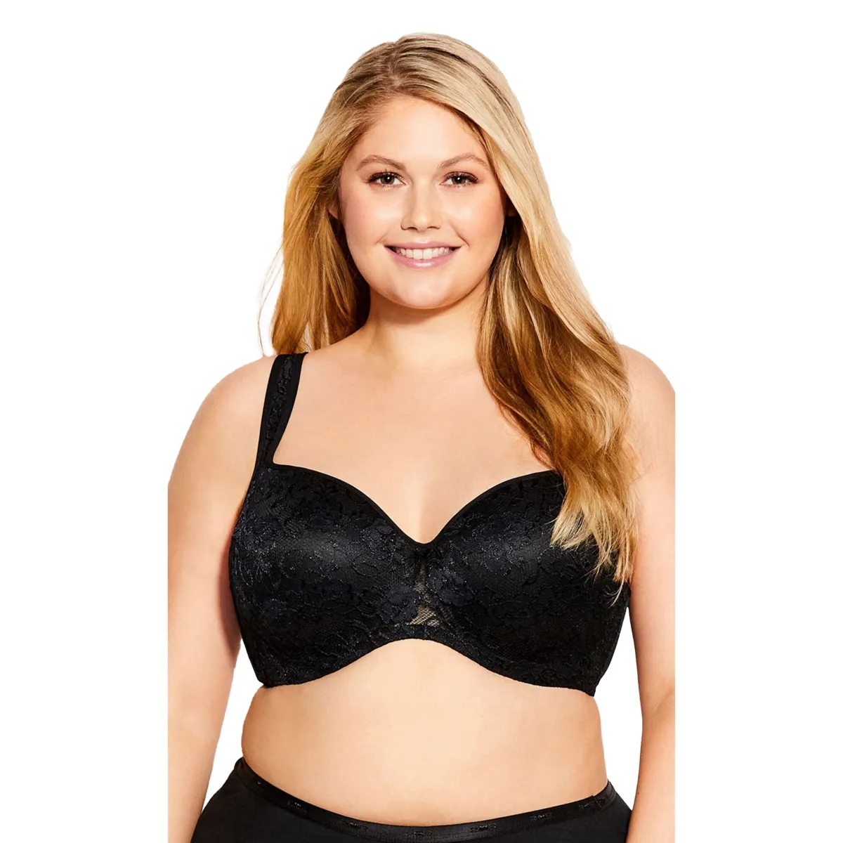 Lace Balconette Bra Contouring Underwire Bra by Avenue