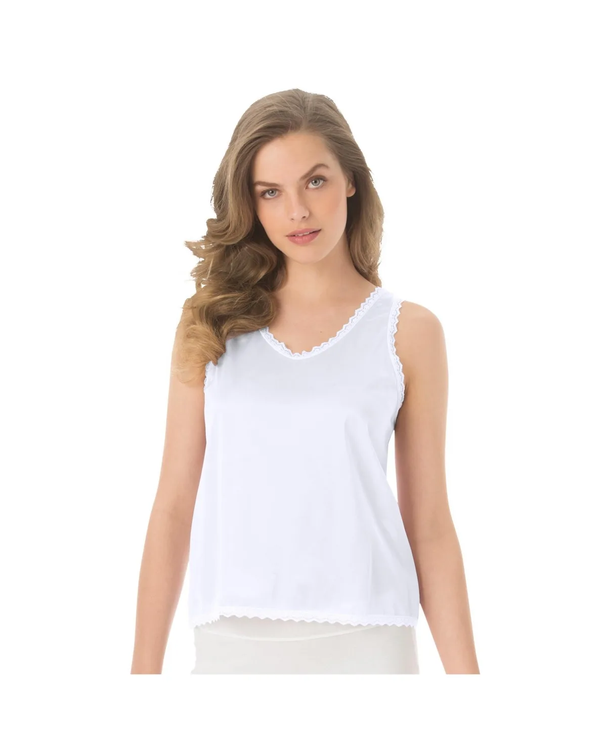 Lace-Trim Camisole by Comfort Choice
