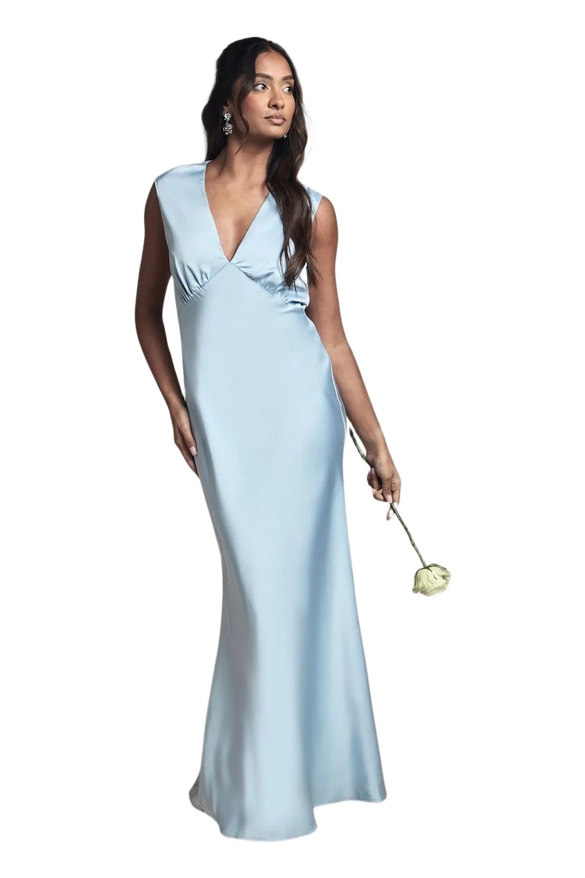 Satin Maxi Bridesmaid Dress by Oasis