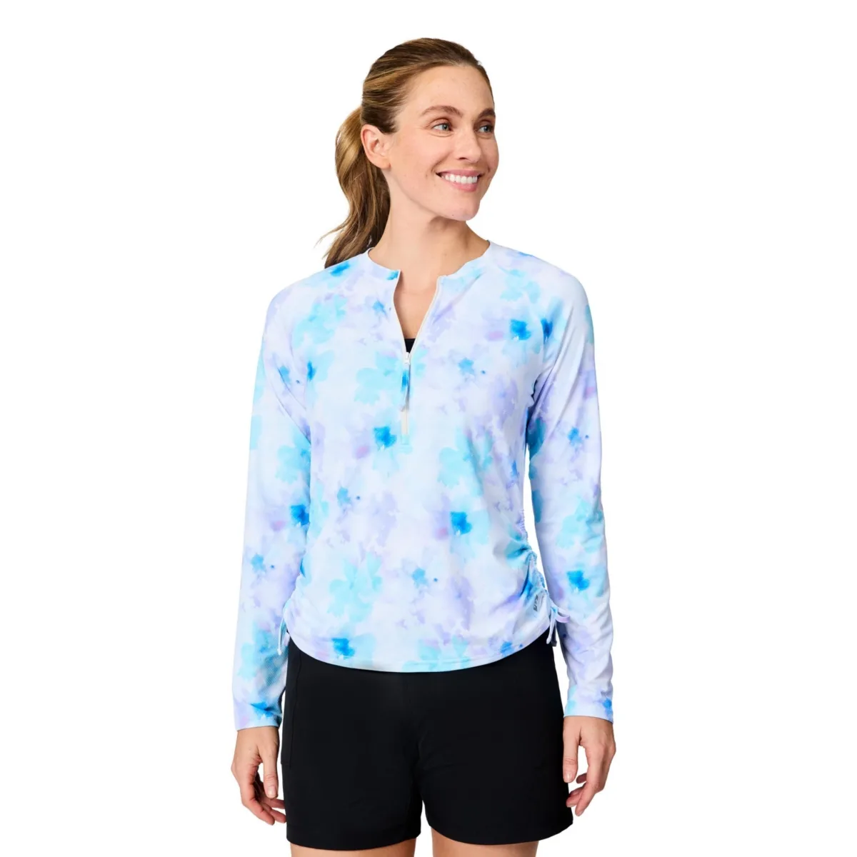 SunFree Quarter Zip Upf Sunshirt by Free Country