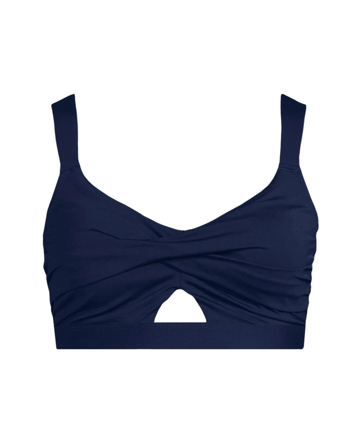 Twist Front Bikini Top by Lands' End