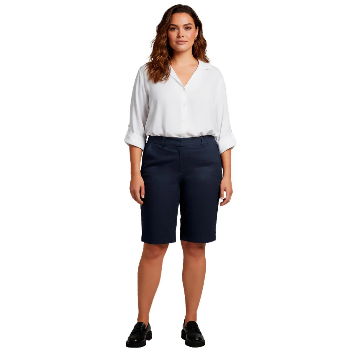 Super-Stretch Pull-On Short by Avenue