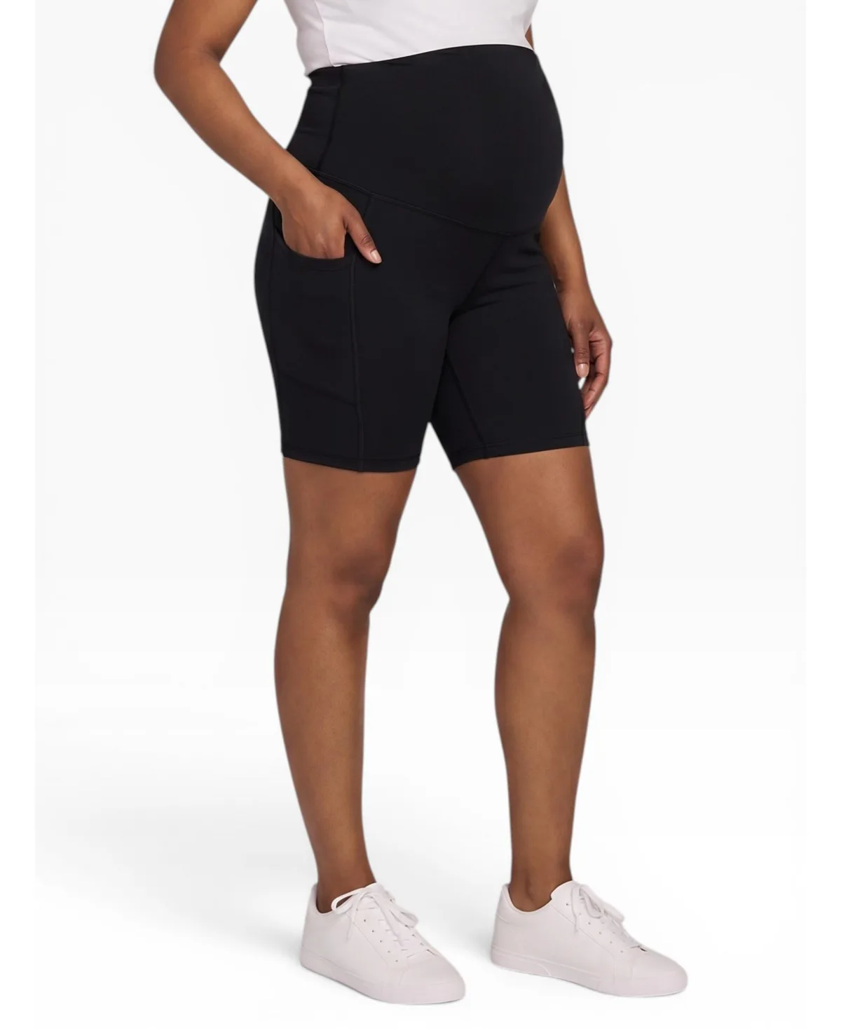 Motherhood 6 1/2" Active Pocket Biker Short by Motherhood Maternity