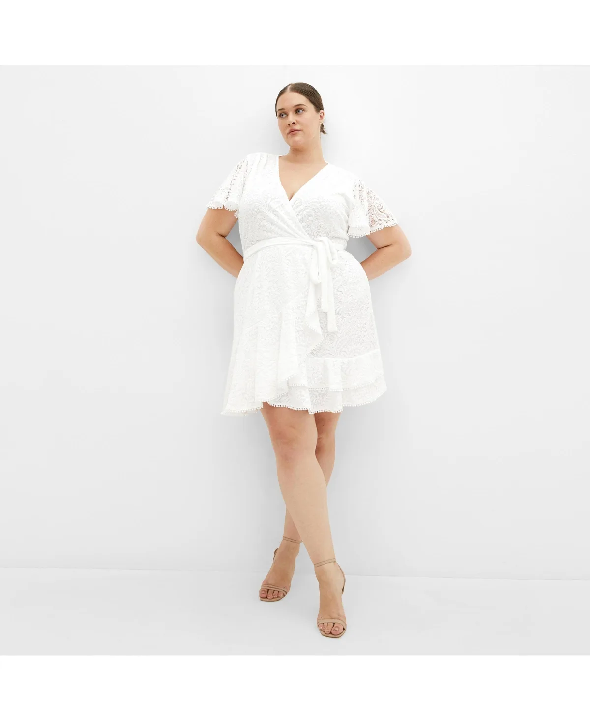 Sweet Lace Dress by City Chic