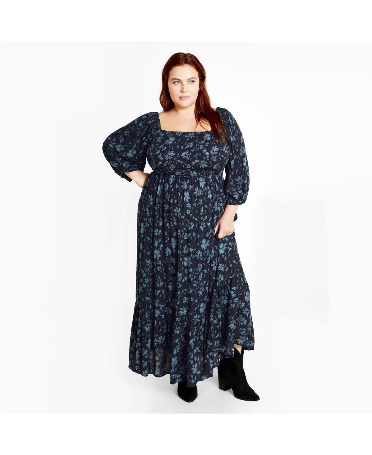 Kaylee Print Maxi Dress by City Chic