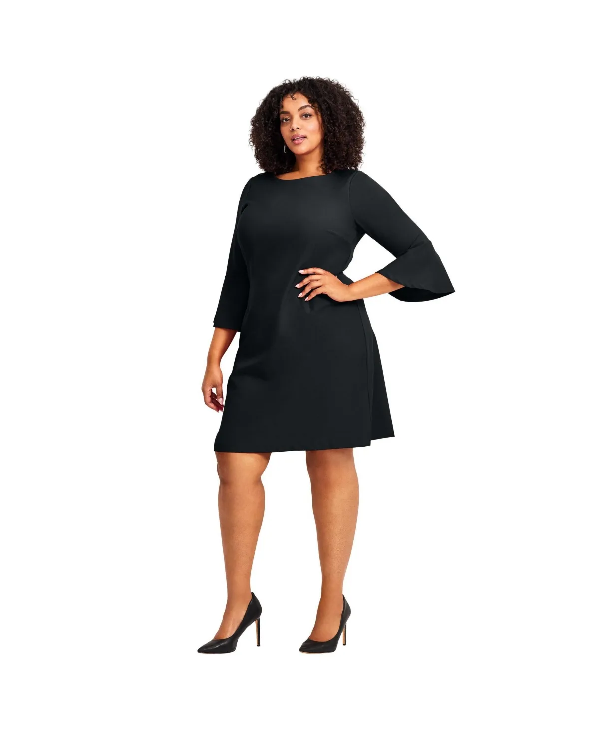 Cool Hand Bell Sleeve Dress