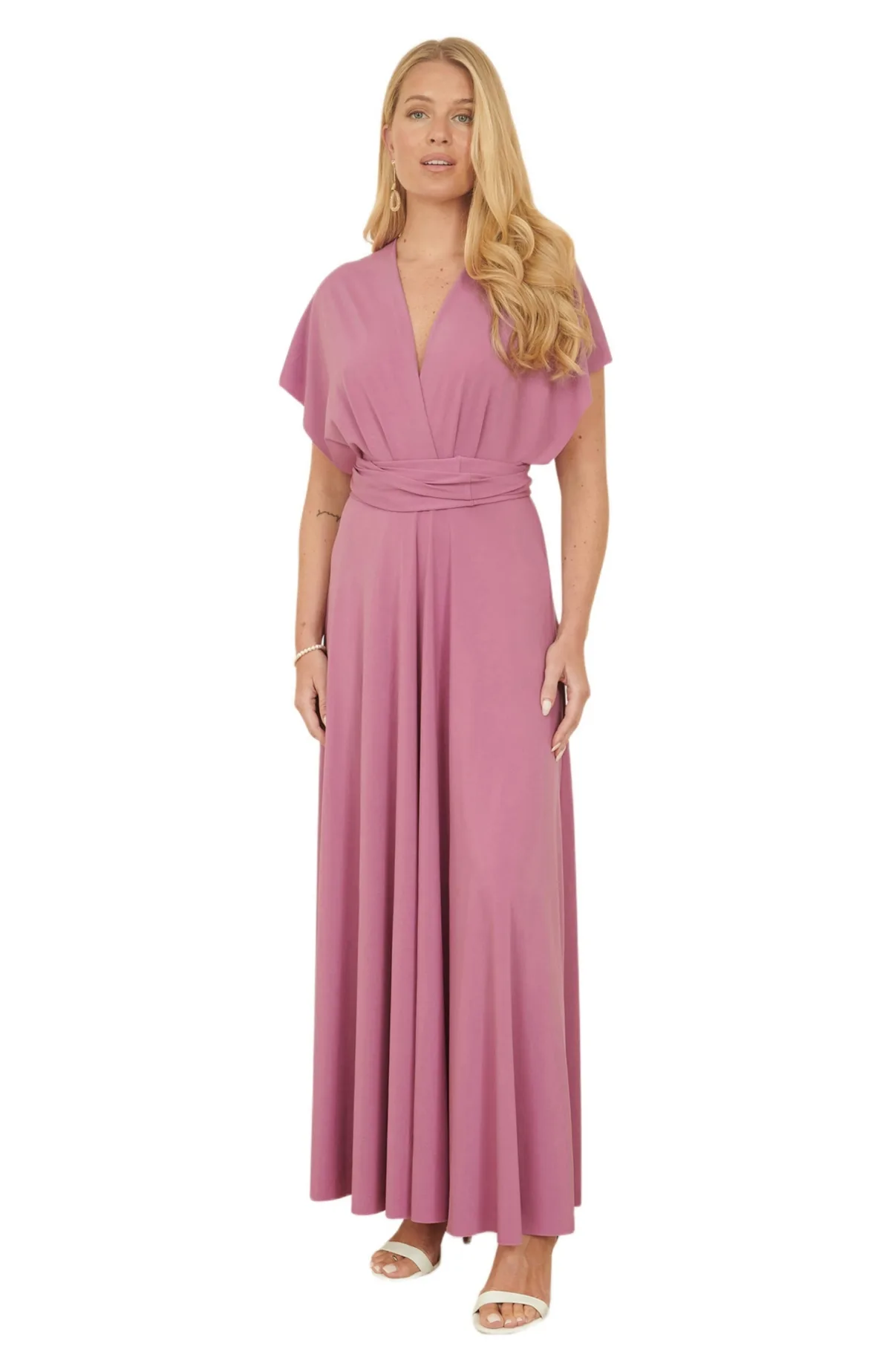 Jersey Stretch Multiway Maxi Dress by Yumi