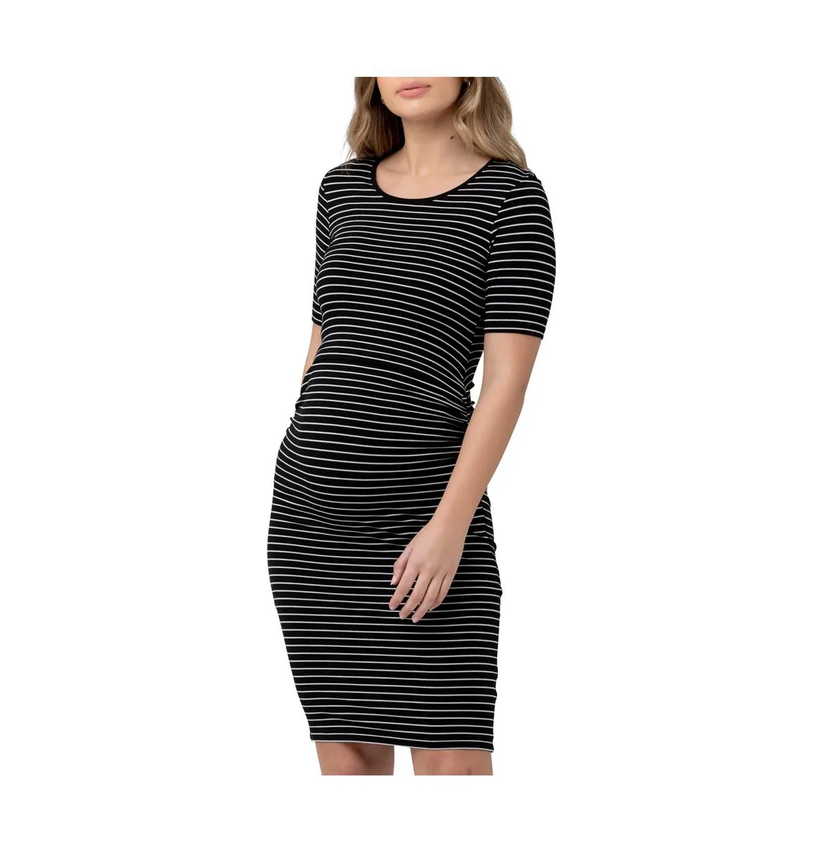 Mia Short Sleeve Nursing Dress by Ripe Maternity