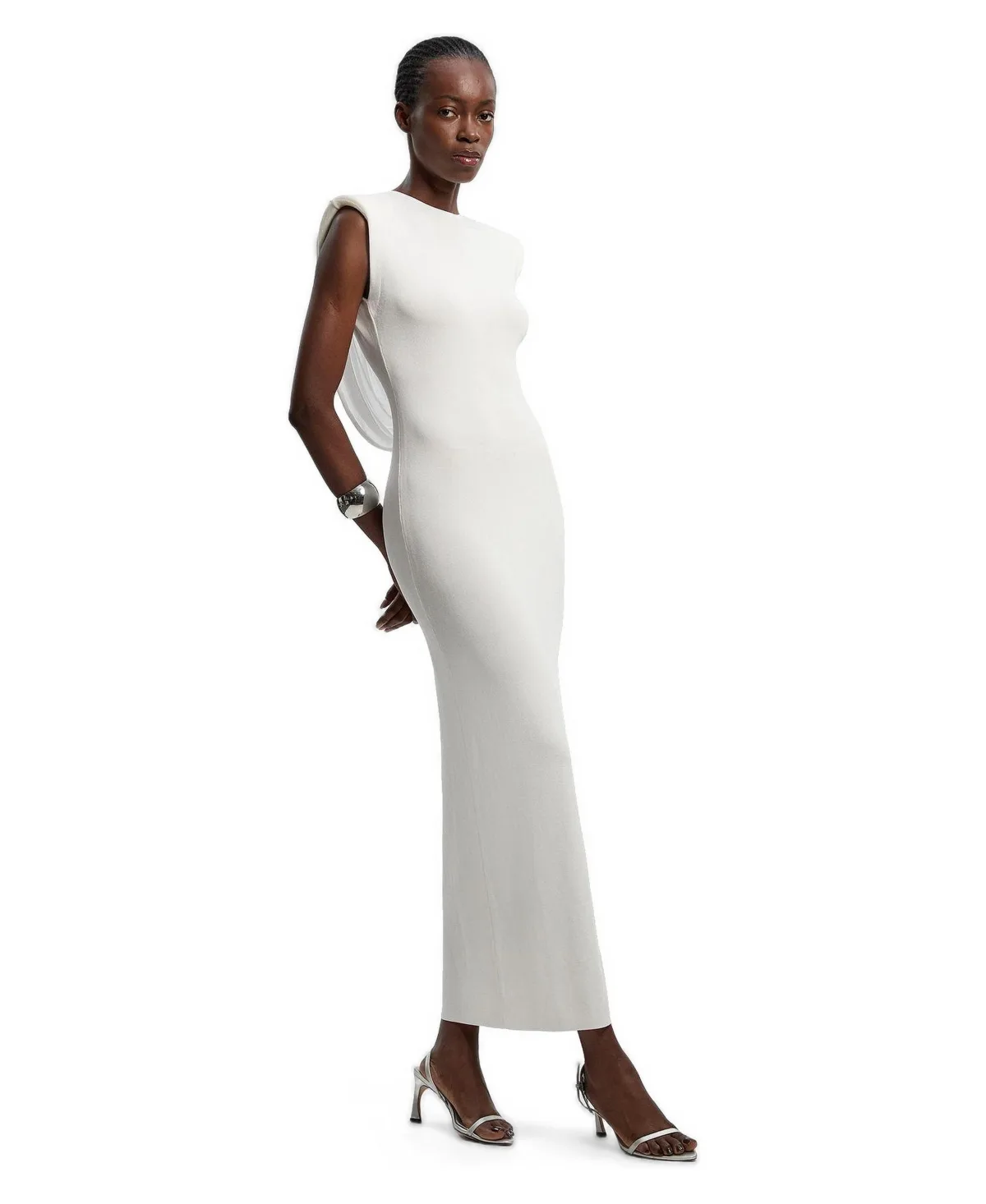 Plunge Back Sleeveless Maxi Dress by Karen Millen