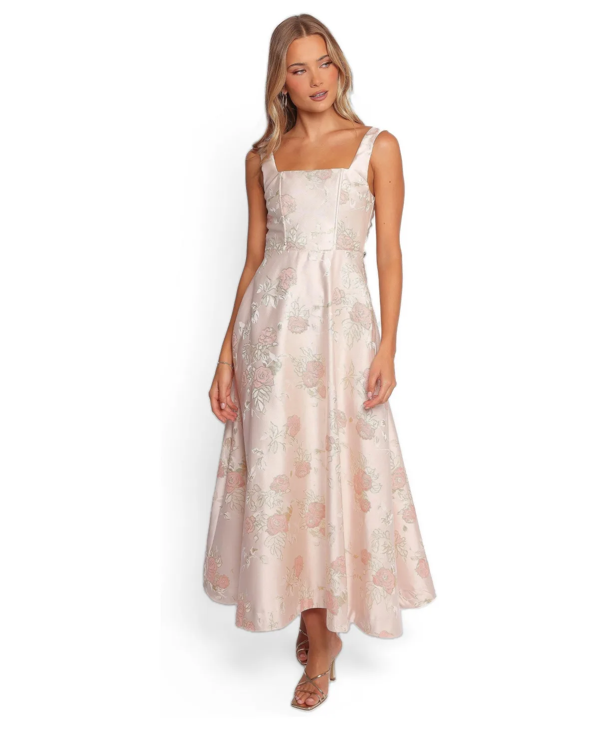Zaria Midi Dress by Petal And Pup