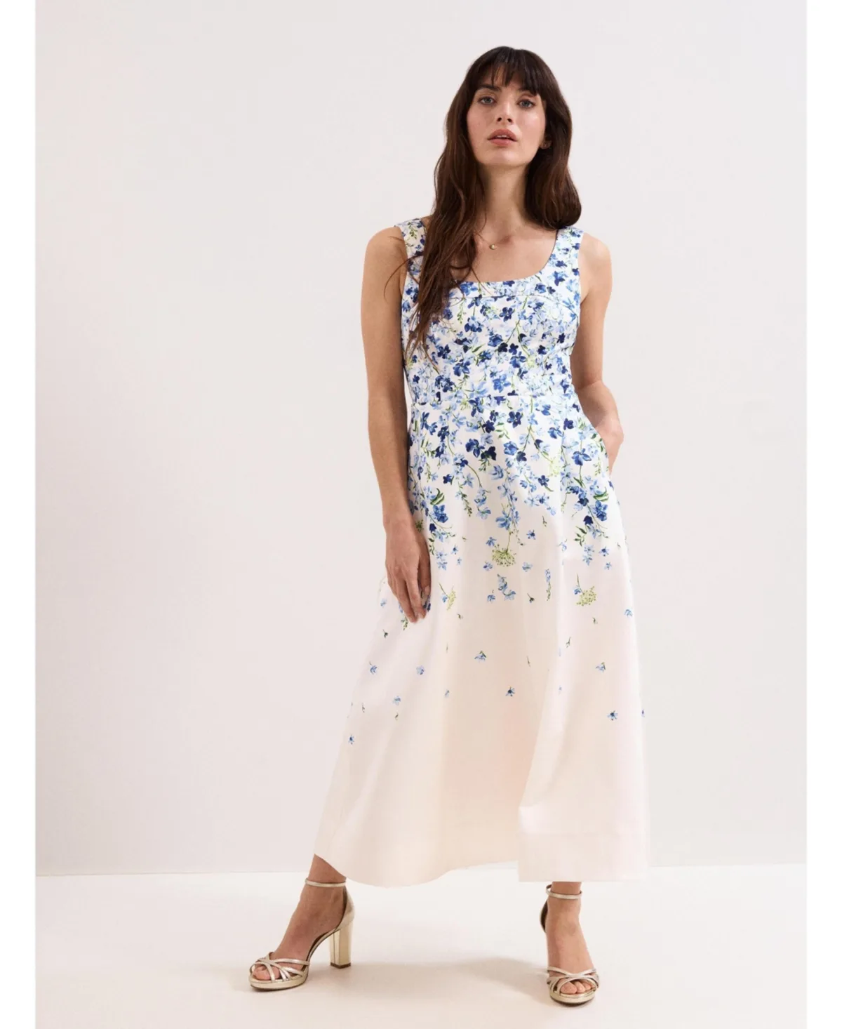 Orla Floral Midi Dress by Phase Eight