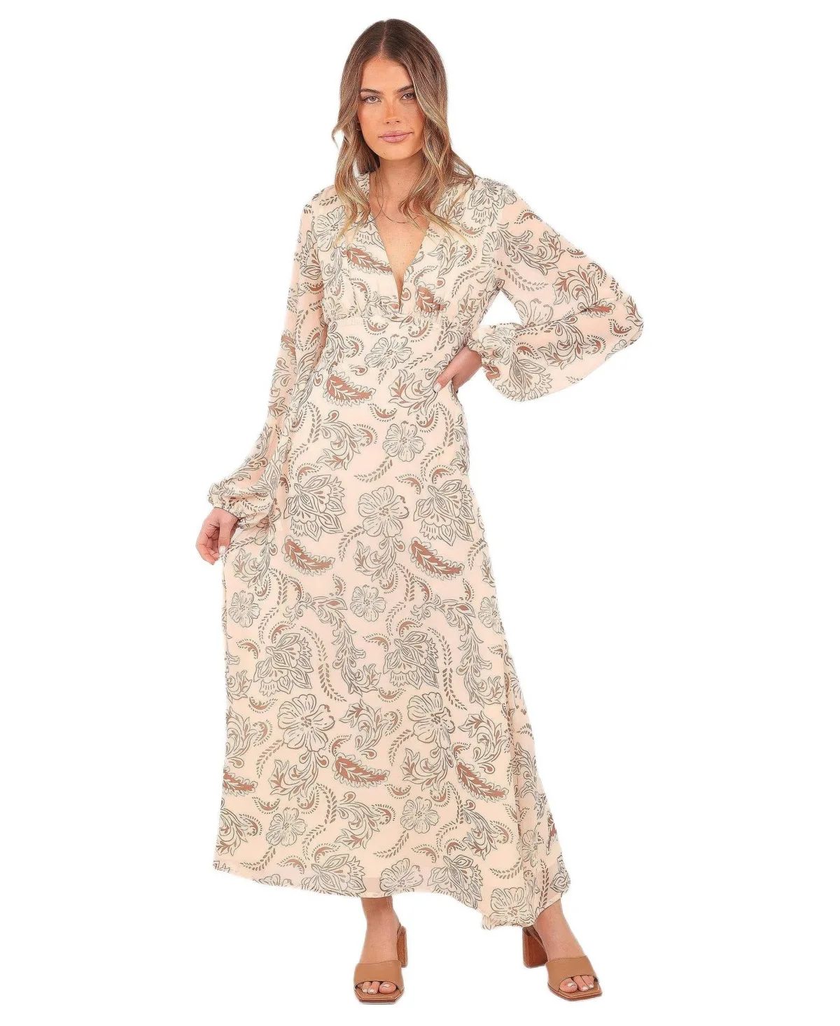 Riba Midi Dress by Petal And Pup