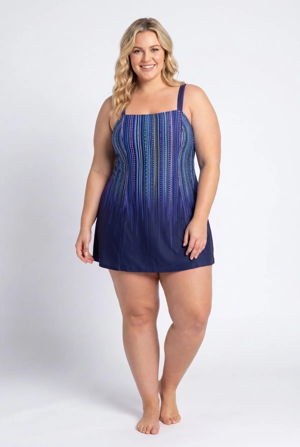 Princess Seam Swimdress by Swimsuits For All