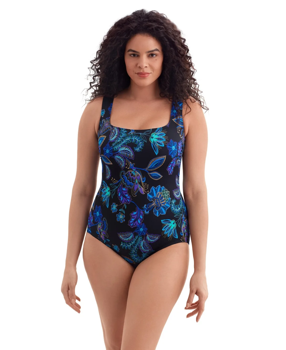 Butterfly X-Back Tank Extra Long Torso One-Piece Swimsuit