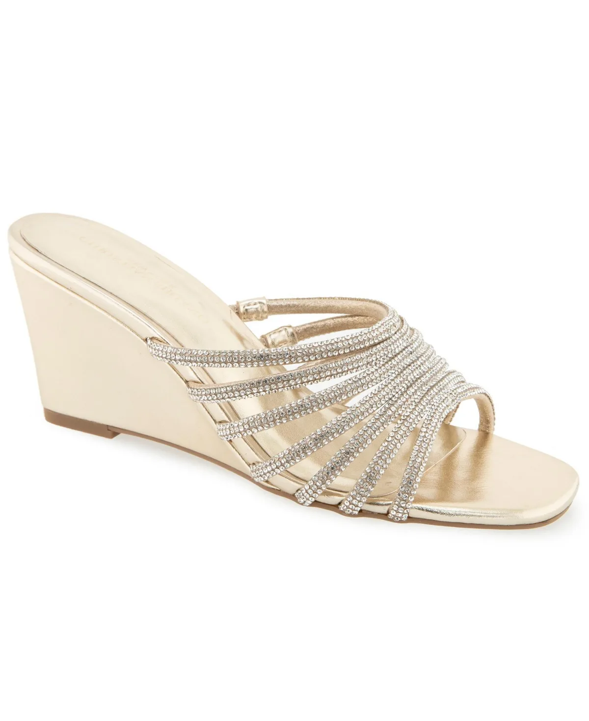 Lenix Wedge Evening Sandal by Christian Siriano