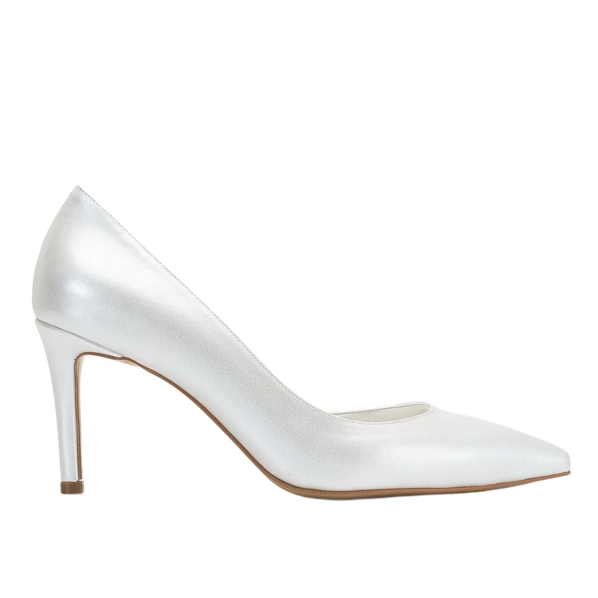 Bard Bridal Stiletto Pump by Forever & Always Shoes