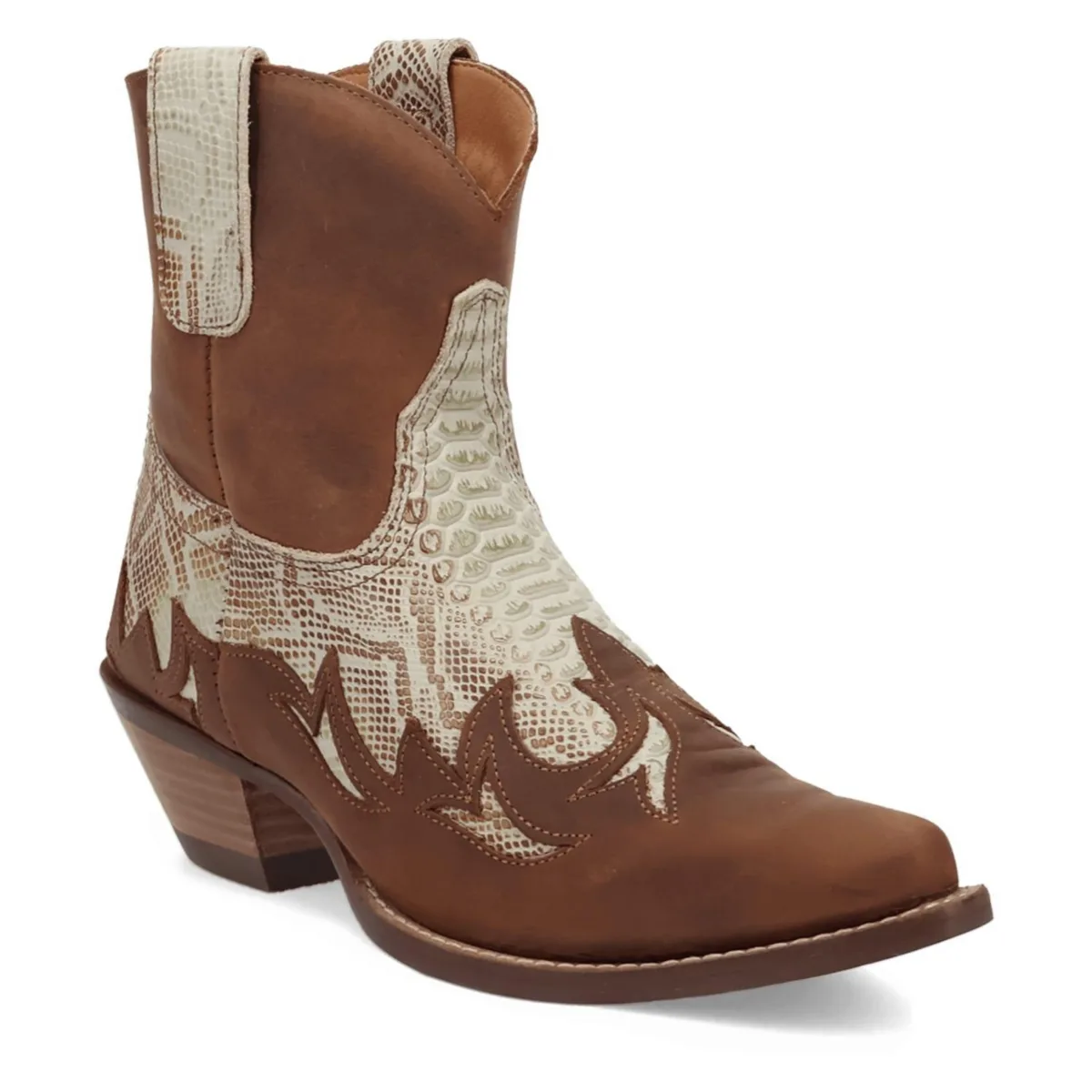 Cobra Kiss Leather Bootie by Dingo