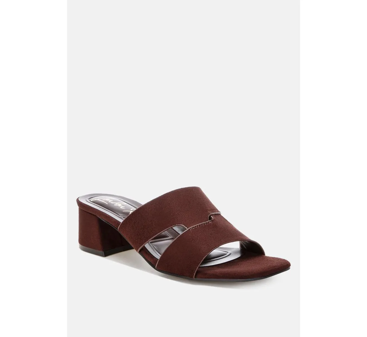 Aneka Block Heel Slip Ons by London Rag