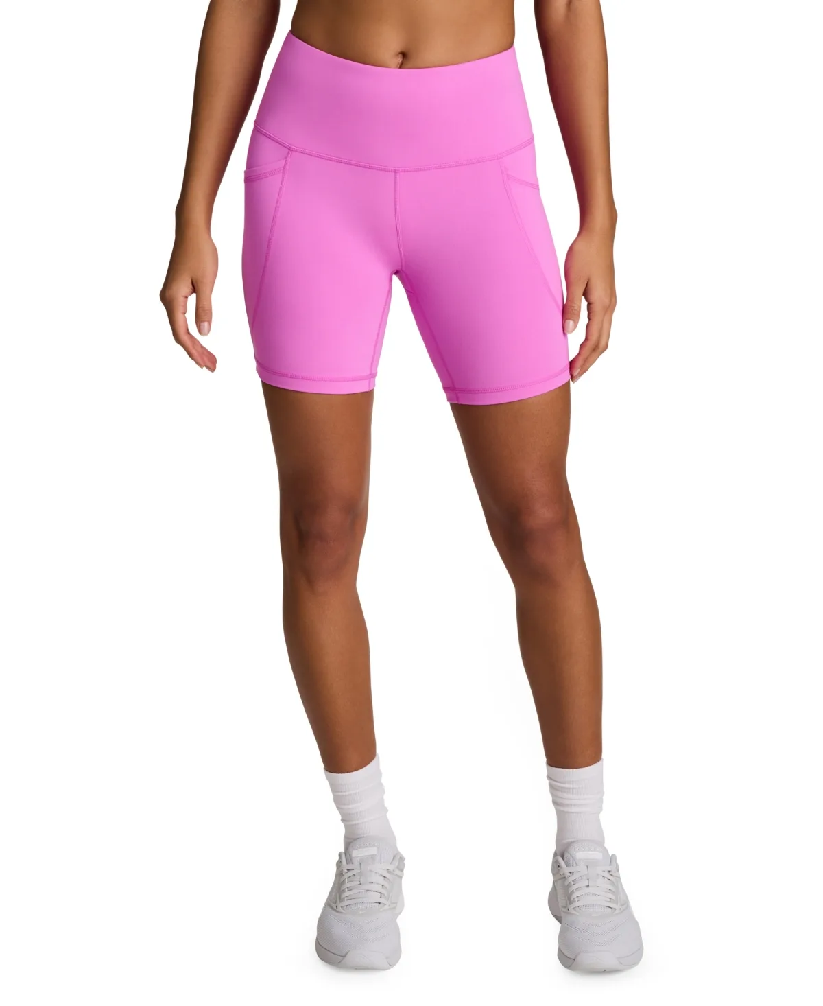 Id Train High-Rise Stretch Bike Shorts by Reebok
