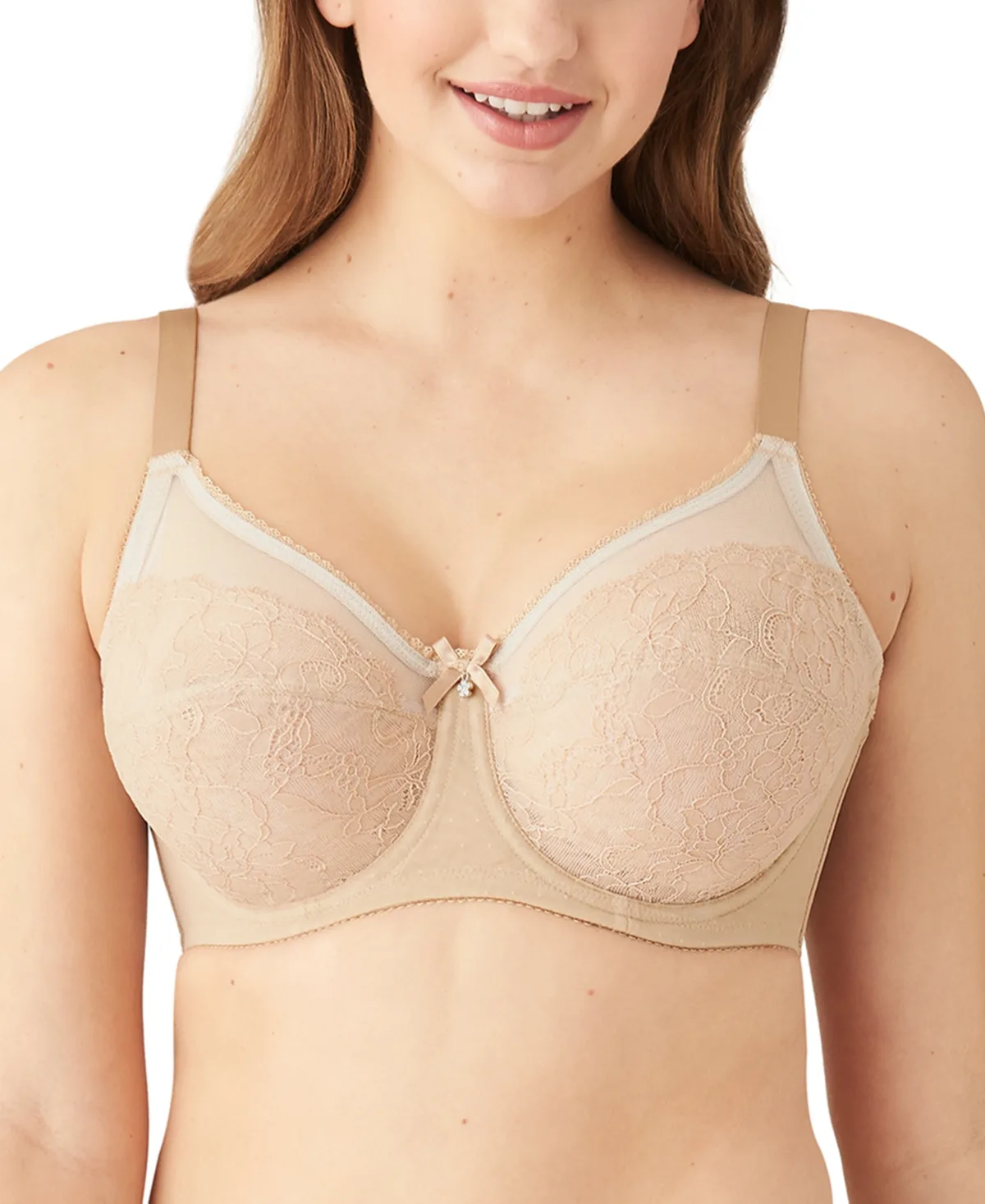 Retro Chic Full-Figure Underwire Bra, Up to J Cup by Wacoal