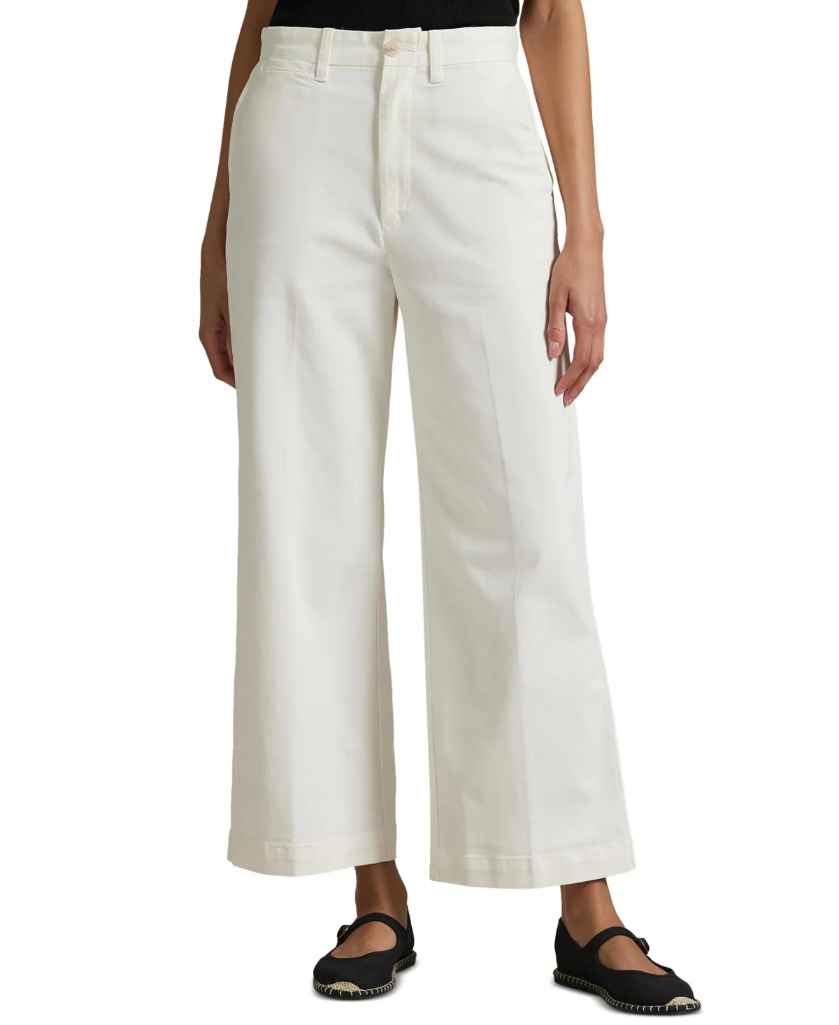 Chino Wide-Leg Pants by Polo Ralph Lauren