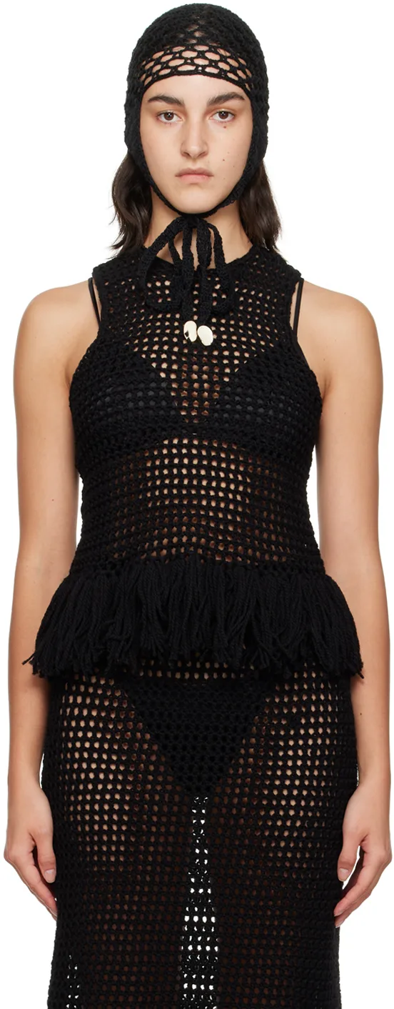 Black Grata Camisole