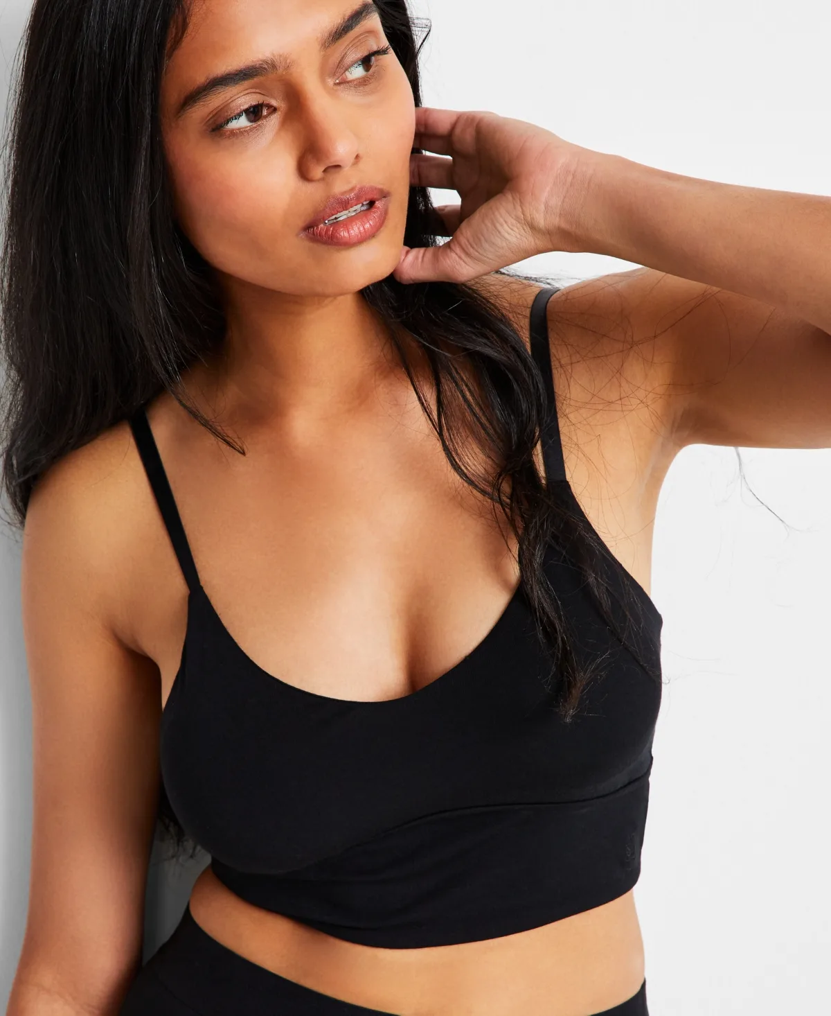 Longline Cropped Bralette by State Of Day