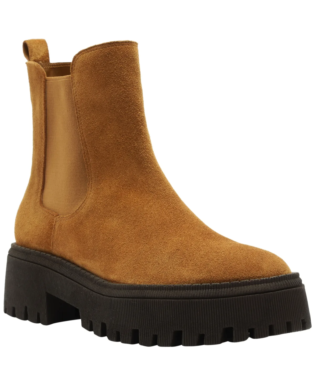 Annie Low Block Lug Sole Booties