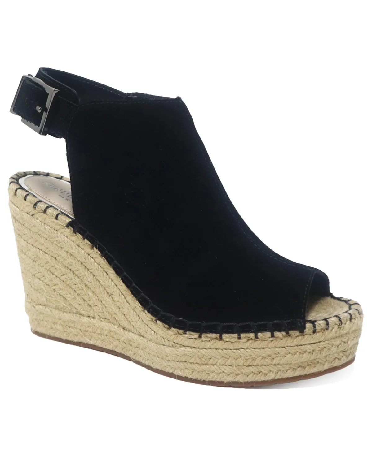 Olivia Espadrille Peep-Toe Wedges